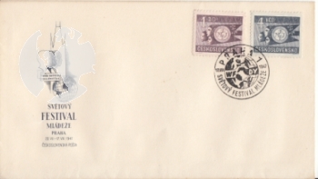 FDC 456 / 457 - 4 B - 1947 ●